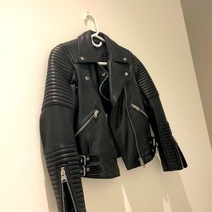 All Sant Leather jacket XS. brand new condition. worn a few times only